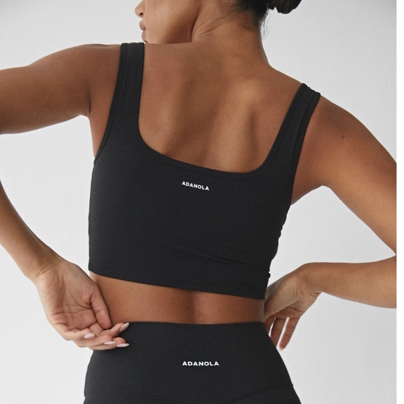 Ultimate Square Neck Bra - Black Small - Picture 2 of 5